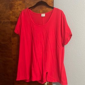 Red blouse from oh my gauze 3